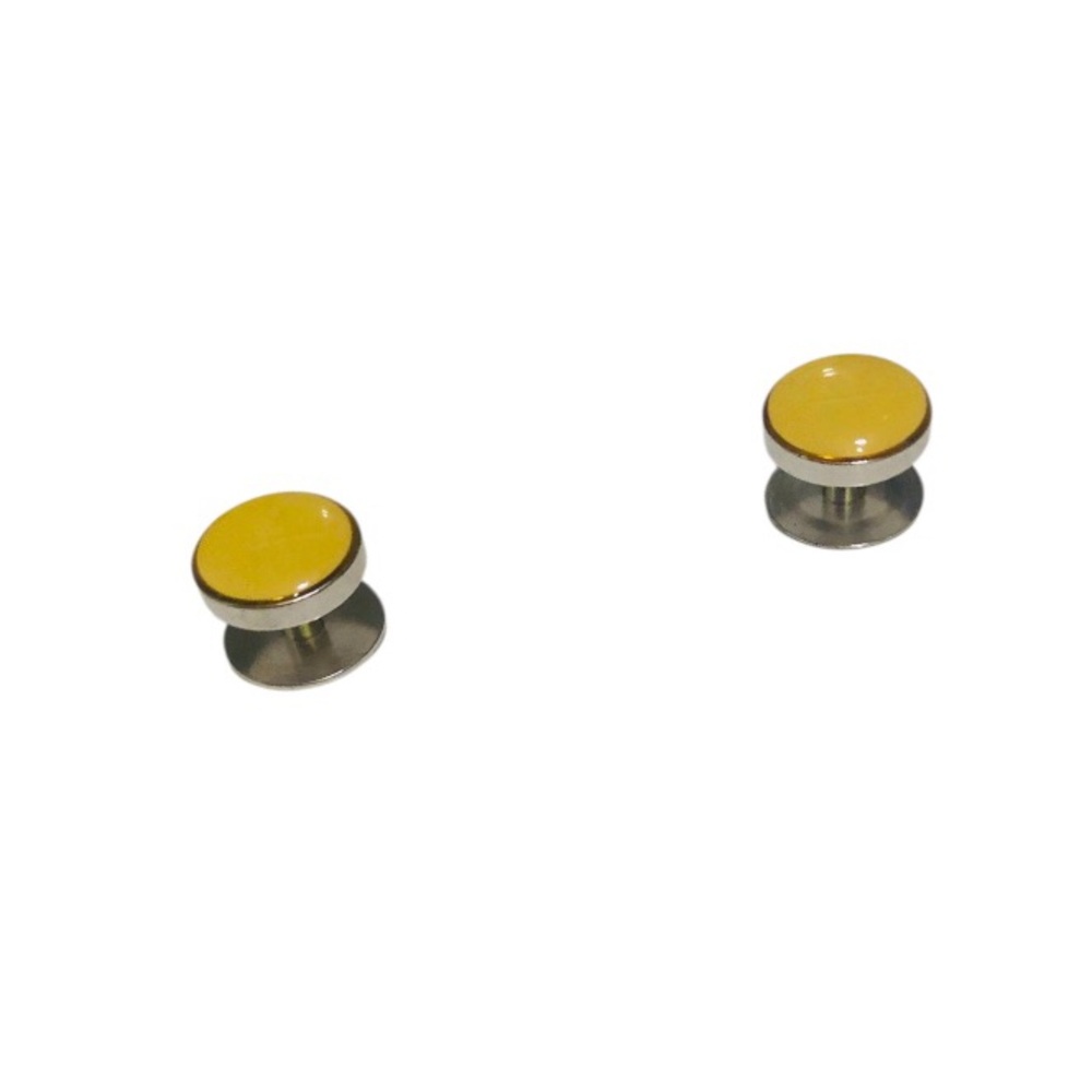 Yellow Cuff Links